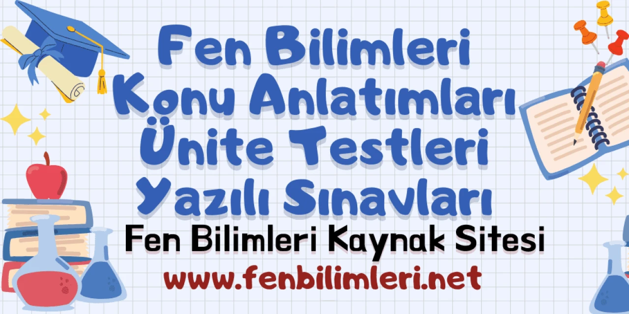 Fen Bilimleri 5. Sınıf 1. Ünite Test Pdf